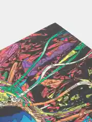 Картина интерьерная "Красочный череп", сосновая плита