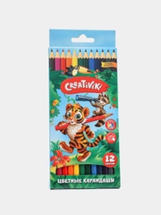 Цветные карандаши Creativiki, 12 цветов
