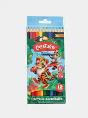 Цветные карандаши Creativiki, 12 цветов