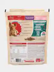 Сухой корм Purina ONE для собак мелких пород, лосось и рис, 600г