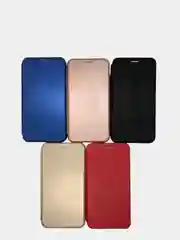 Зеленый чехол книжка на Nokia 2.3, 3.2, 4.2, из эко кожи, с карманом для карт