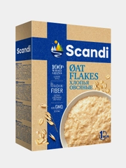 Хлопья овсяные Scandi, 1 минута, 400 г