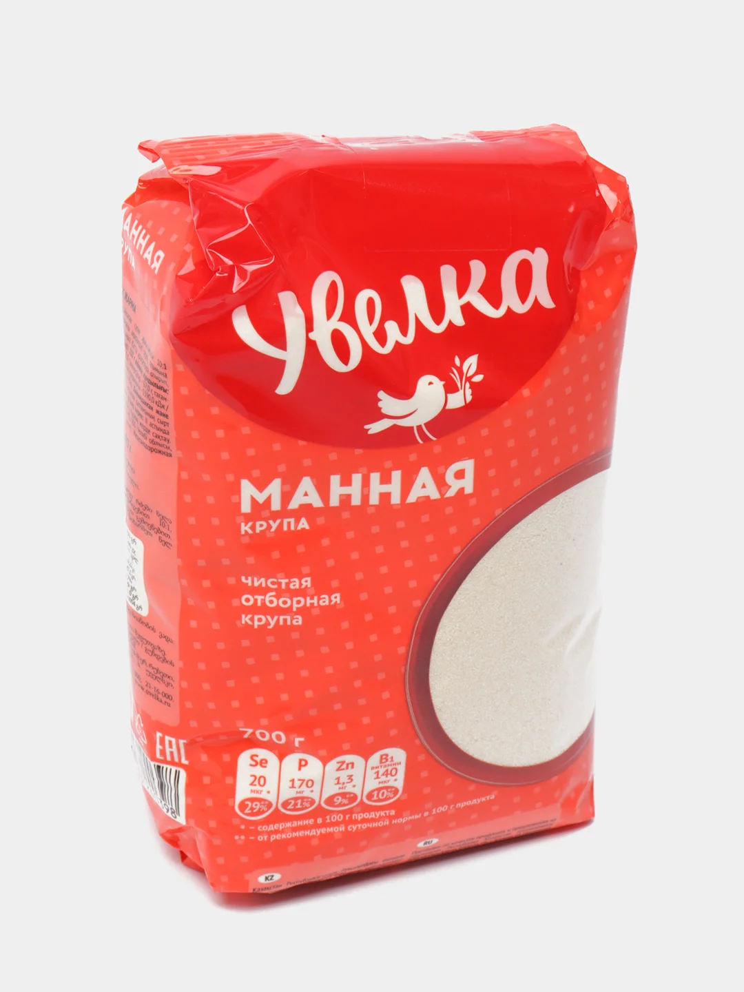 Крупа манная Увелка, 700 г