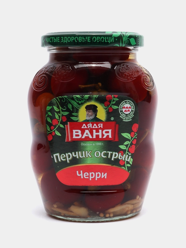 Перчик Дядя Ваня острый "Черри" 350 г