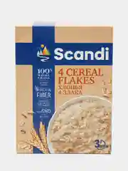 Хлопья Scandi, 4 злака, 0,4 кг