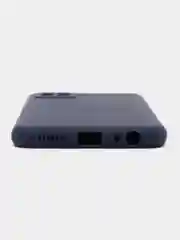 Темно-синий чехол для Samsung A22s / Samsung A22 (5G) цветной матовый