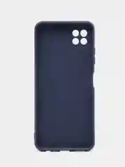 Темно-синий чехол для Samsung A22s / Samsung A22 (5G) цветной матовый