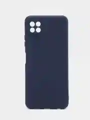 Темно-синий чехол для Samsung A22s / Samsung A22 (5G) цветной матовый