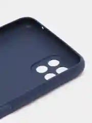Темно-синий чехол для Samsung A22s / Samsung A22 (5G) цветной матовый