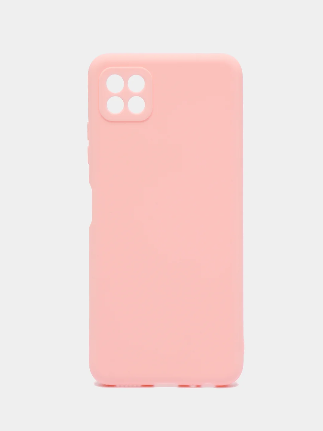 Розовый чехол для Samsung A22s / Samsung A22 (5G) цветной матовый