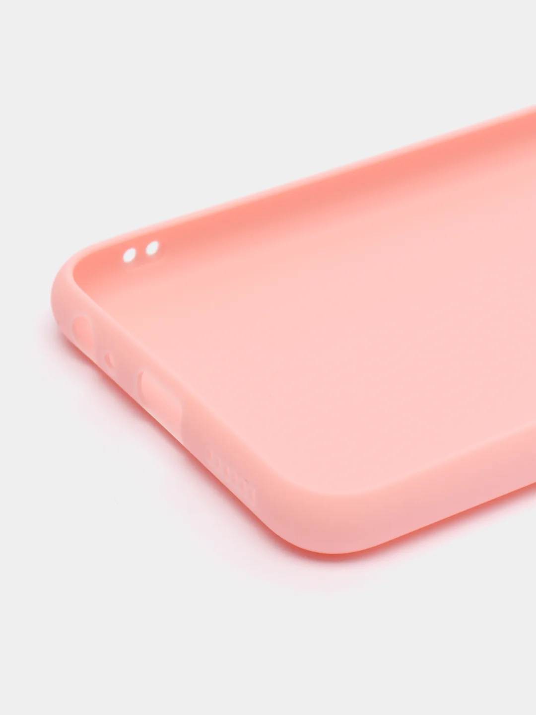 Розовый чехол для Samsung A22s / Samsung A22 (5G) цветной матовый