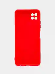 Красный чехол для Samsung A22s / Samsung A22 (5G) цветной матовый