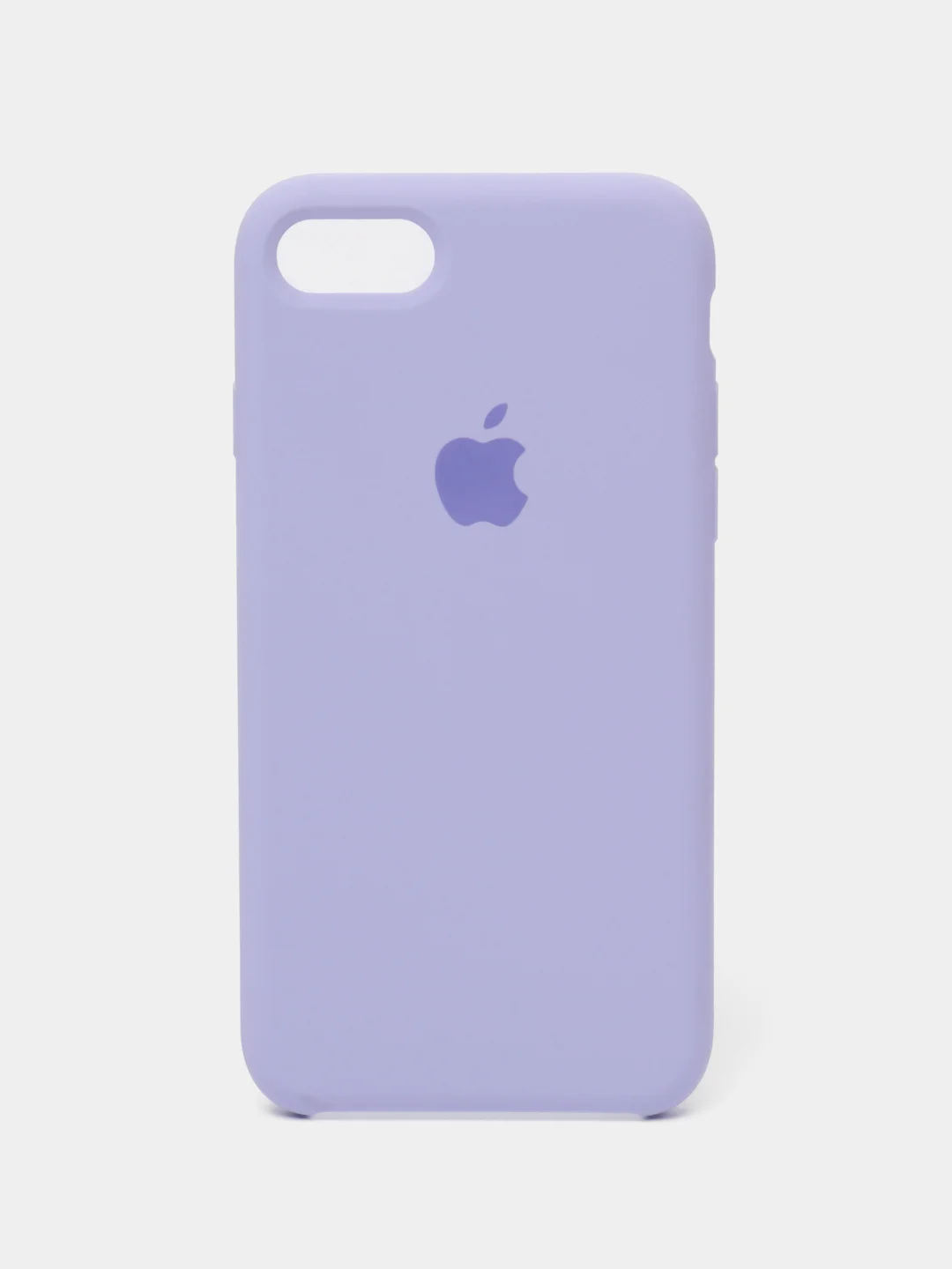 Лавандовый чехол Silicone Case для iPhone (айфон) 7, 8, XS, XR, 11, 12, 13, XS Max, Pro, Max, Plus, силиконовый