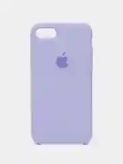 Лавандовый чехол Silicone Case для iPhone (айфон) 7, 8, XS, XR, 11, 12, 13, XS Max, Pro, Max, Plus, силиконовый