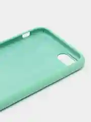 Бирюзовый чехол Silicone Case для iPhone (айфон) 7, 8, XS, XR, 11, 12, 13, XS Max, Pro, Max, Plus, силиконовый