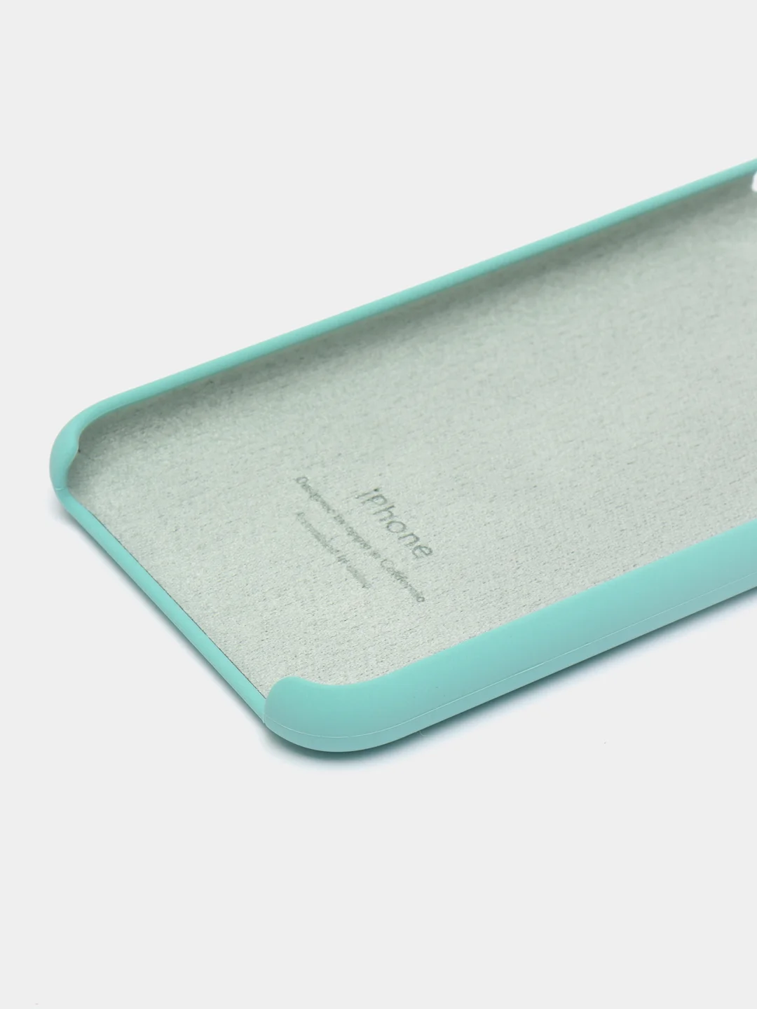 Ледяной чехол Silicone Case для iPhone (айфон) 7, 8, XS, XR, 11, 12, 13, XS Max, Pro, Max, Plus, силиконовый