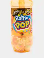 Леденец JohnyBee Bottle Pop "Бутылочка", с драже, апельсин, 14 г