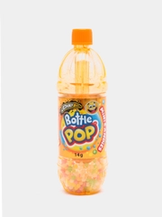 Леденец JohnyBee Bottle Pop "Бутылочка", с драже, апельсин, 14 г