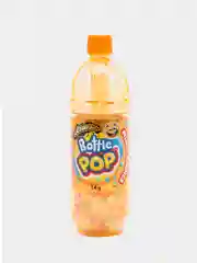Леденец JohnyBee Bottle Pop "Бутылочка", с драже, апельсин, 14 г