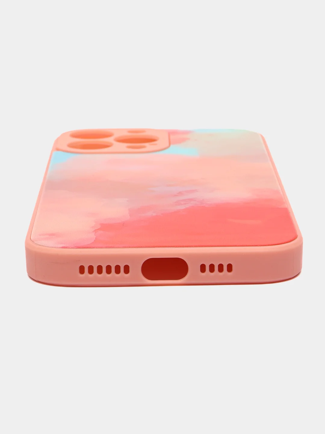 Алый силиконовый чехол с защитой камеры для iPhone 7, 8, 13/Pro/Max,с рисунком из органического стекла