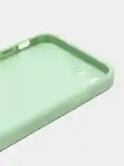 Бирюзовый силиконовый чехол с защитой камеры для iPhone 7, 8, 13/Pro/Max,с рисунком из органического стекла