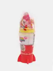 Конфета леденец "Ракета", цвет красный, 50 грамм