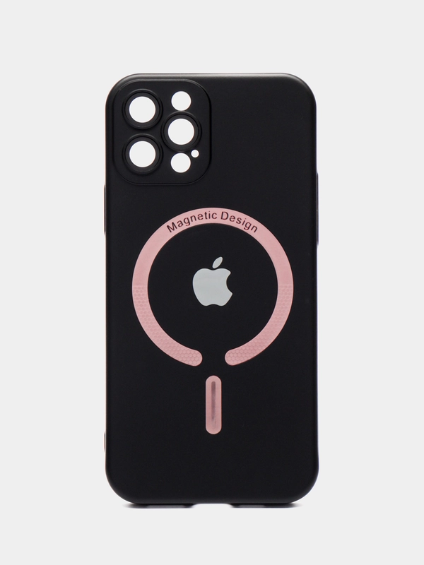 Чехол на iPhone 12 Pro, с защитой камеры MagSafe