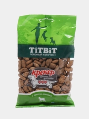 Лакомства для собак TiTBiT "Крекер с мясом ягненка", 100 г