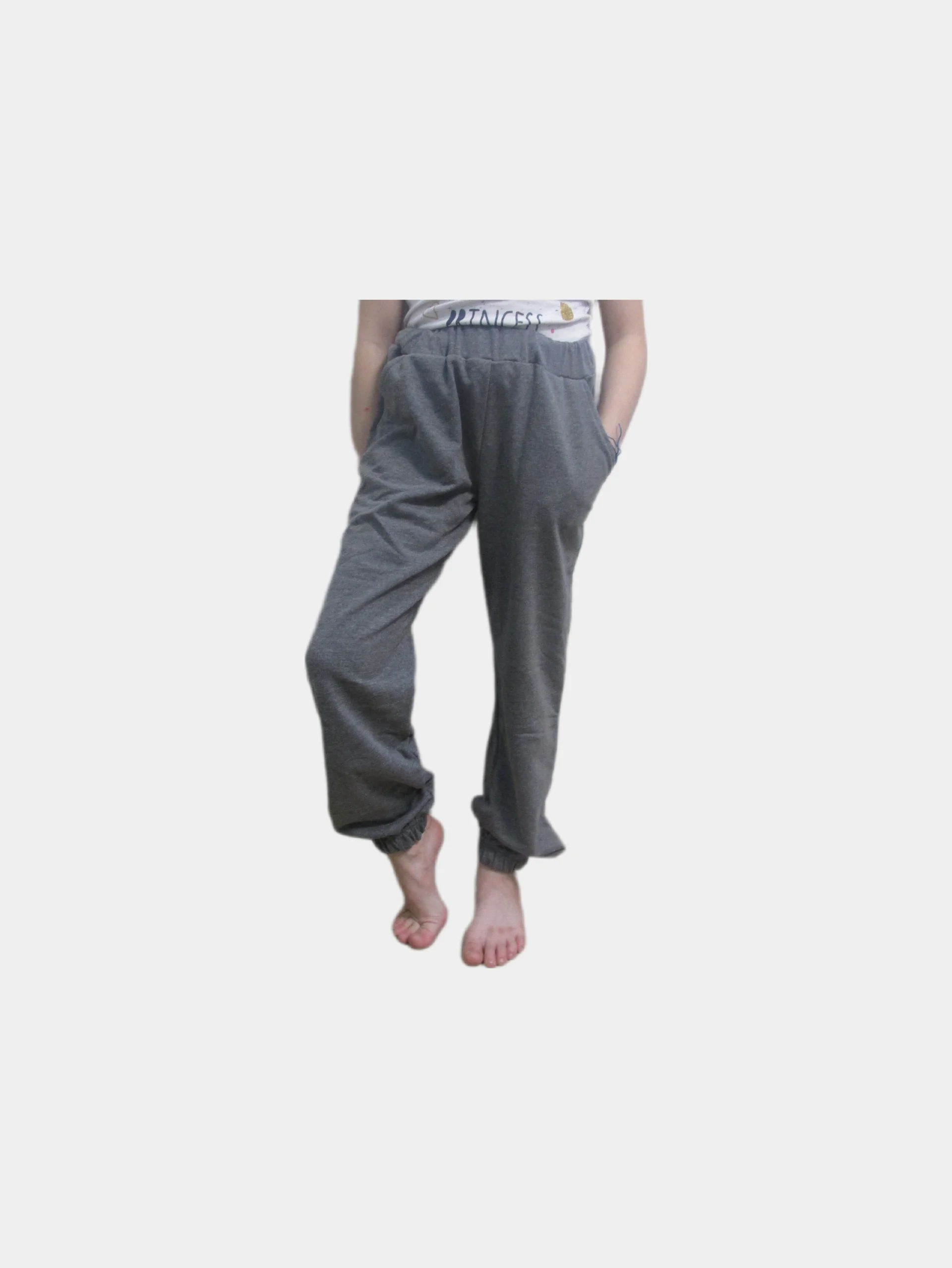 Серый брюки детские HUMO, спортивные