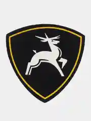 Черный нарукавный знак регионального командования. Шеврон армейский "Внутренние Войска"