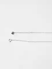 Серебряная цепочка 925 s на шею, с крестиком