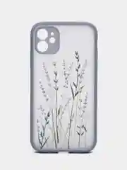 Мятный чехол на Айфон (iPhone) 11, XR, 7, 8 Plus, SE, 12, 13, 14, 15 Pro Max, пластиковый