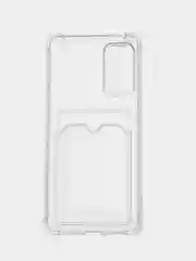 Прозрачный чехол для Samsung Galaxy (Самсунг Галакси) A50, Note20, S21, S22 с карманом для карт