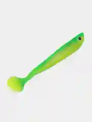 Зеленый приманка силиконовая для рыбалки, 3 D глаза, 10,5 см, 6,2 грамм