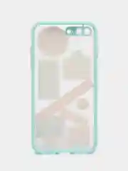 Мятный чехол на Айфон (iPhone) 11, XR, 7, 8 Plus, SE, 12, 13, 14, 15 Pro Max, пластиковый