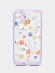 Ледяной чехол на Айфон (iPhone) 11, XR, 7, 8 Plus, SE, 12, 13, 14, 15 Pro Max, пластиковый