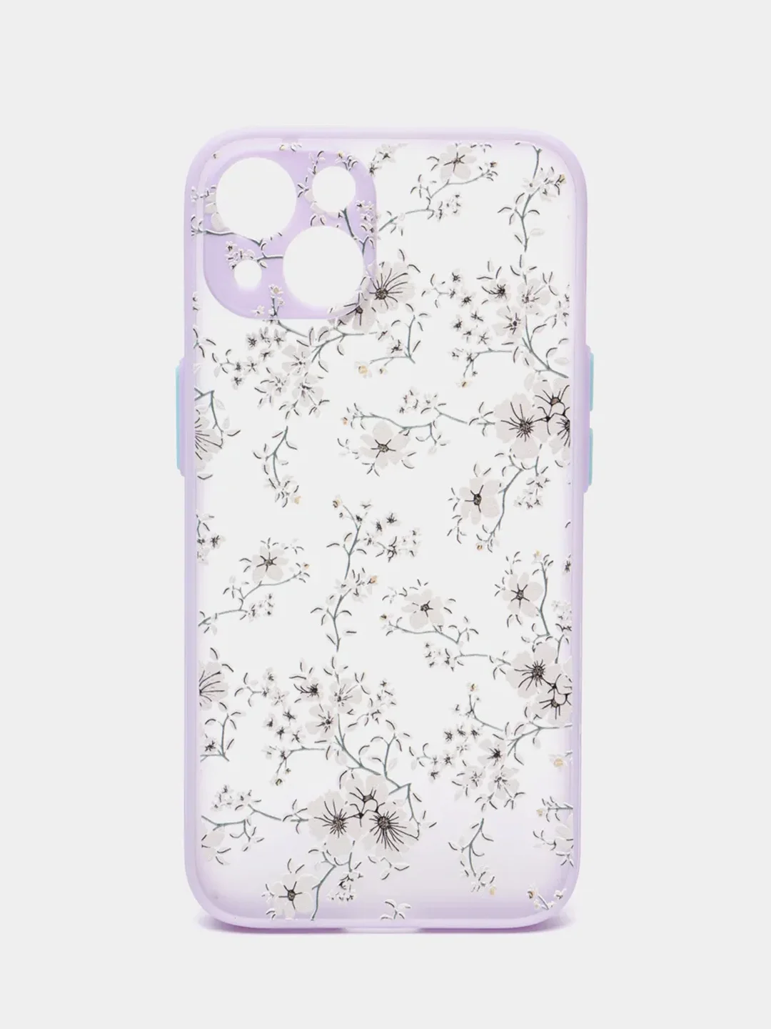Аметистовый чехол на Айфон (iPhone) 11, XR, 7, 8 Plus, SE, 12, 13, 14, 15 Pro Max, пластиковый