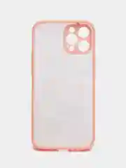 Розовый чехол на Айфон (iPhone) 11, XR, 7, 8 Plus, SE, 12, 13, 14, 15 Pro Max, пластиковый