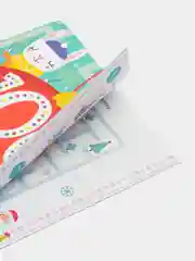 Зеленый книга "100 новогодних задачек"