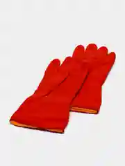 Перчатки латексные утепленные, удлиненные