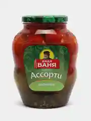 Ассорти овощное "Огурцы и томаты", 1800 г "Дядя Ваня"