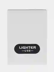 Зажигалка электронная, дуговая, USB, 5.6 х 3.8 х 1.3 см, черная