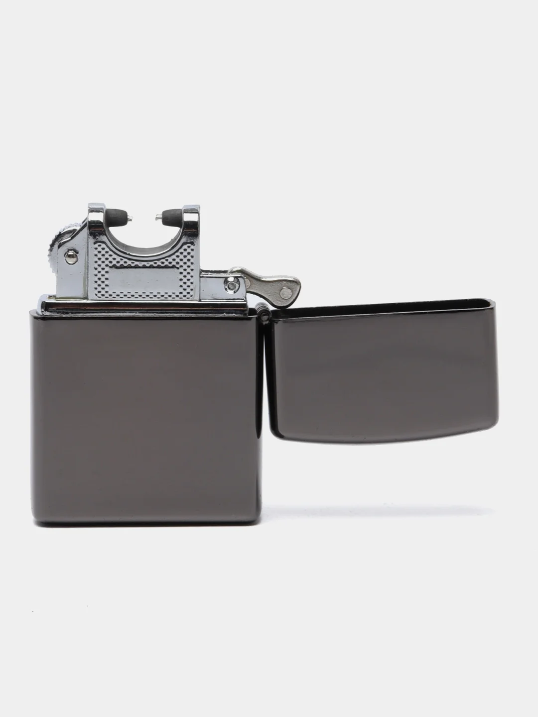 Зажигалка электронная, дуговая, USB, 5.6 х 3.8 х 1.3 см, черная
