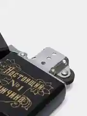 Зажигалка бензиновая "Настоящий мужчина", в подарочной коробке