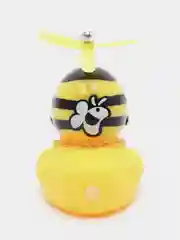 Золотой игрушка "Утка в шлеме", с пропеллером, в очках, в машину