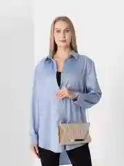 Золотой вечерний клатч