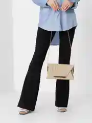 Золотой вечерний клатч