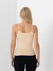 Бежевый классическая майка женская Lentex Classic