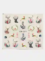 Лайм слайдеры для дизайна ногтей