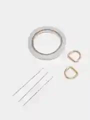 Бирюзовый набор DIY "Сделай сам": сумка из экокожи